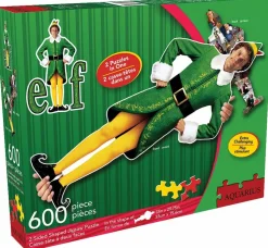 Elf - Buddy & Collage Double-Sided 600 Piece Jigsaw Puzzle