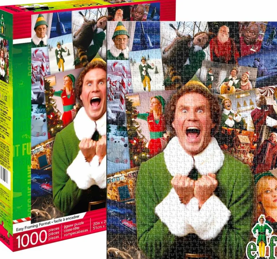 Elf - Collage 1000 Piece Jigsaw Puzzle