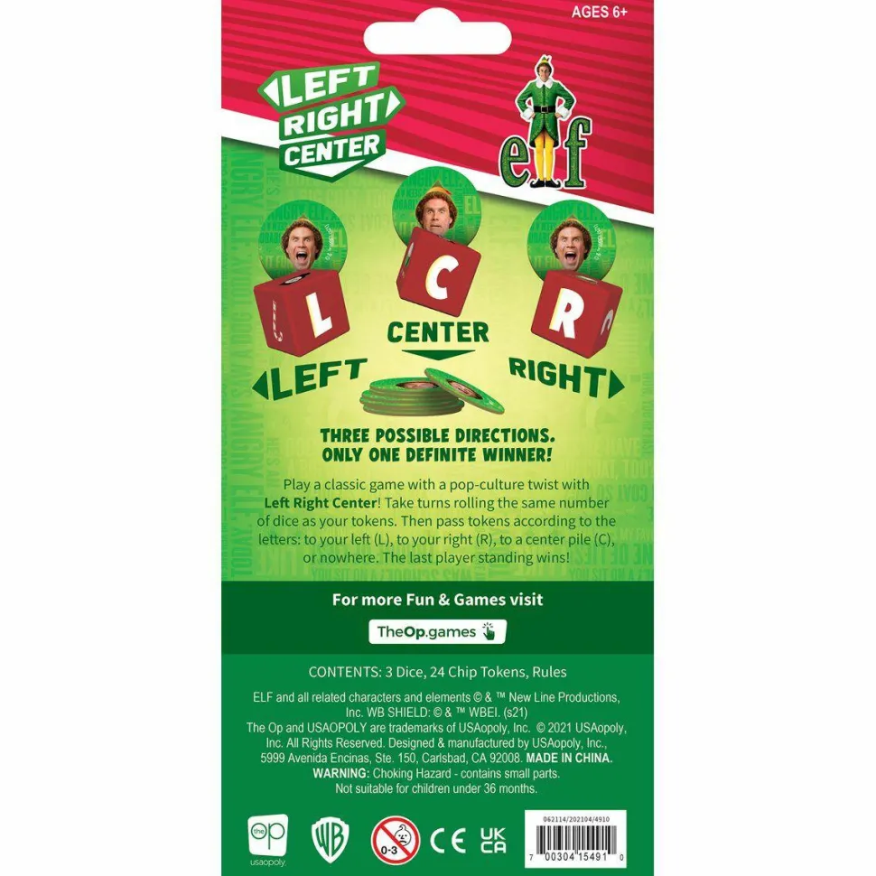 Elf - Left Right Center Dice Game