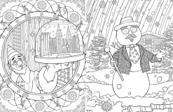 Elf - The Official Colouring Book Paperback Book