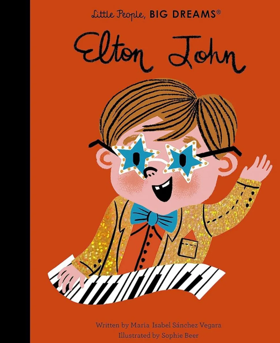 Elton John - Elton John Little People, Big Dreams Hardcover Book