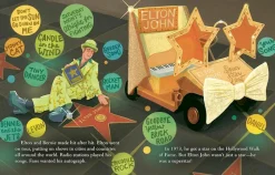 Elton John - A Little Golden Book Biography Hardcover Book