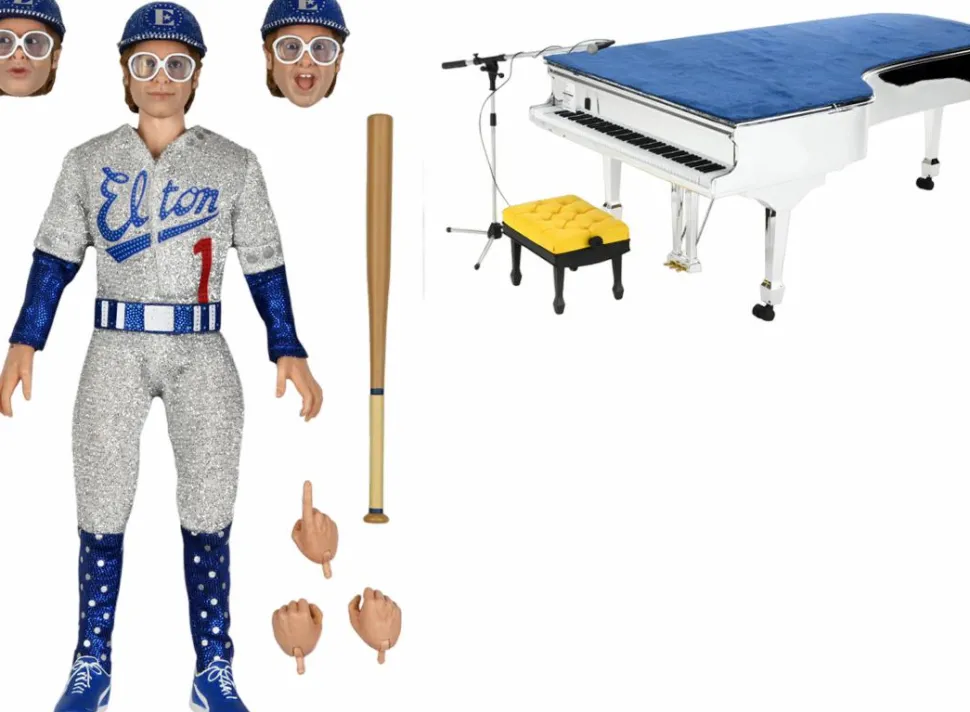 Elton John - Elton John Live in '75 Deluxe Clothed 8" Action Figure