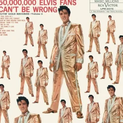 Elvis Presley - 50,000,000 Elvis Fans Can't Be Wrong: Elvis' Gold Records Volume 02 LP Vinyl Record