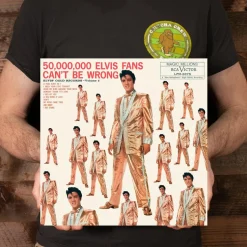 Elvis Presley - 50,000,000 Elvis Fans Can't Be Wrong: Elvis' Gold Records Volume 02 LP Vinyl Record