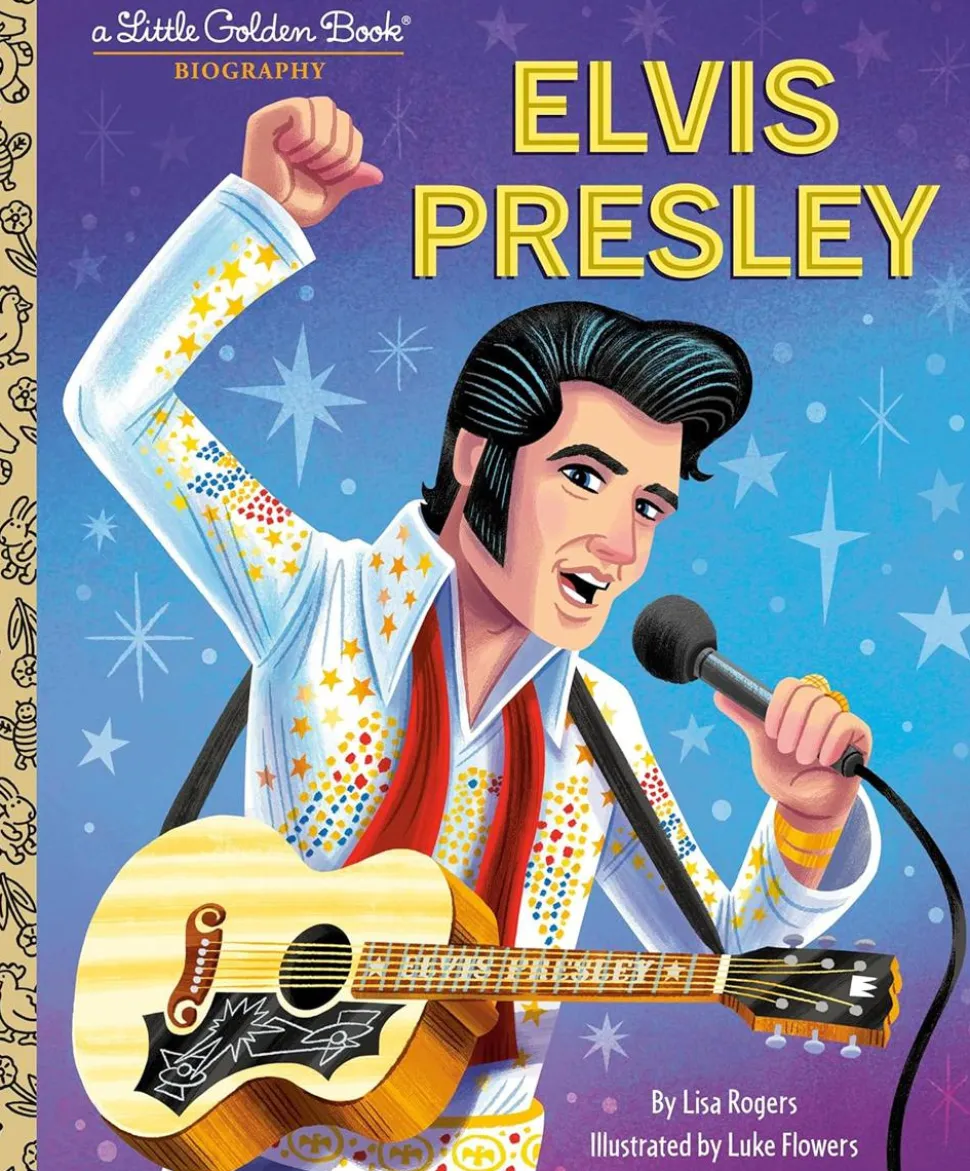 Elvis Presley - A Little Golden Book Biography Hardcover Book