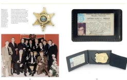 Elvis Presley - Treasures: The Story of the King of Rock 'n' Roll Told Through His Personal Mementos Hardcover Book