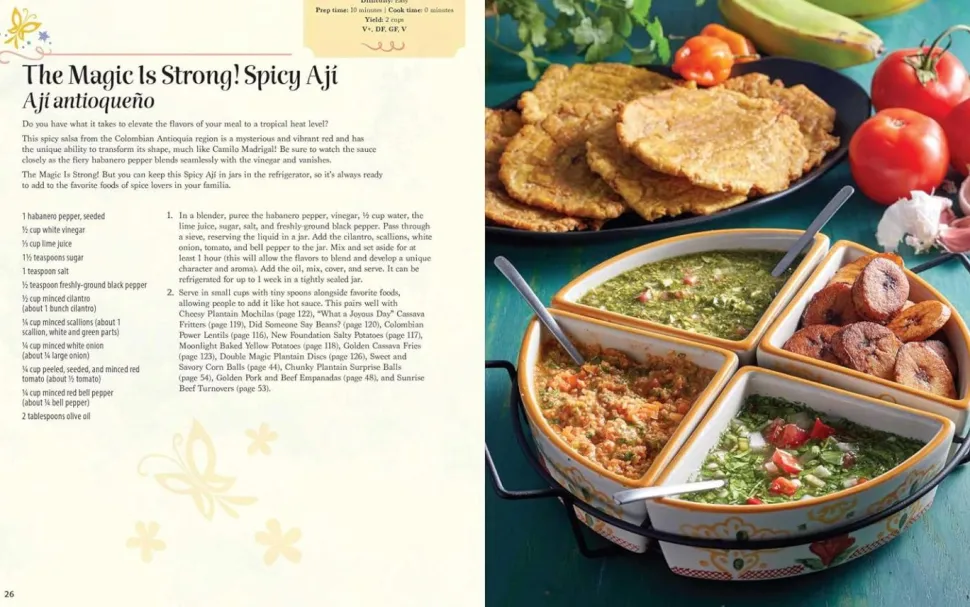Encanto (2021) - The Official Cookbook Hardcover Book