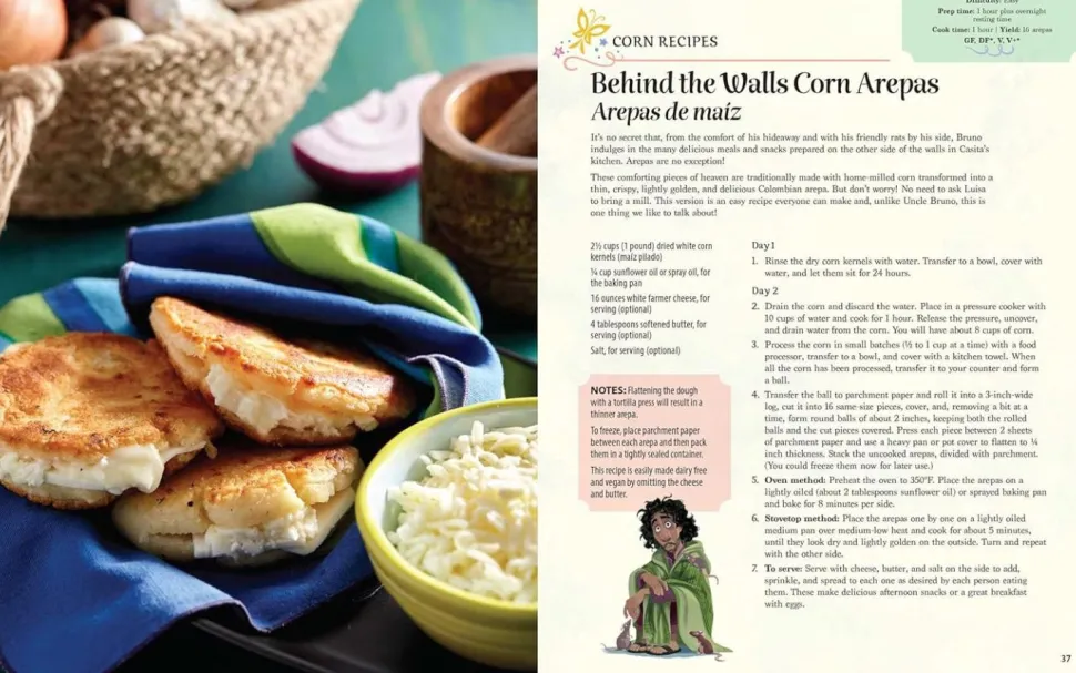 Encanto (2021) - The Official Cookbook Hardcover Book