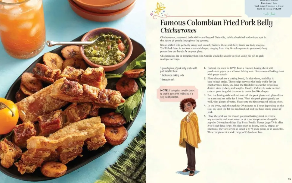 Encanto (2021) - The Official Cookbook Hardcover Book