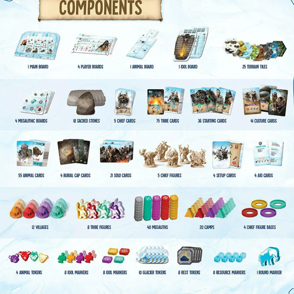 Endless Winter: Paleoamericans - Board Game