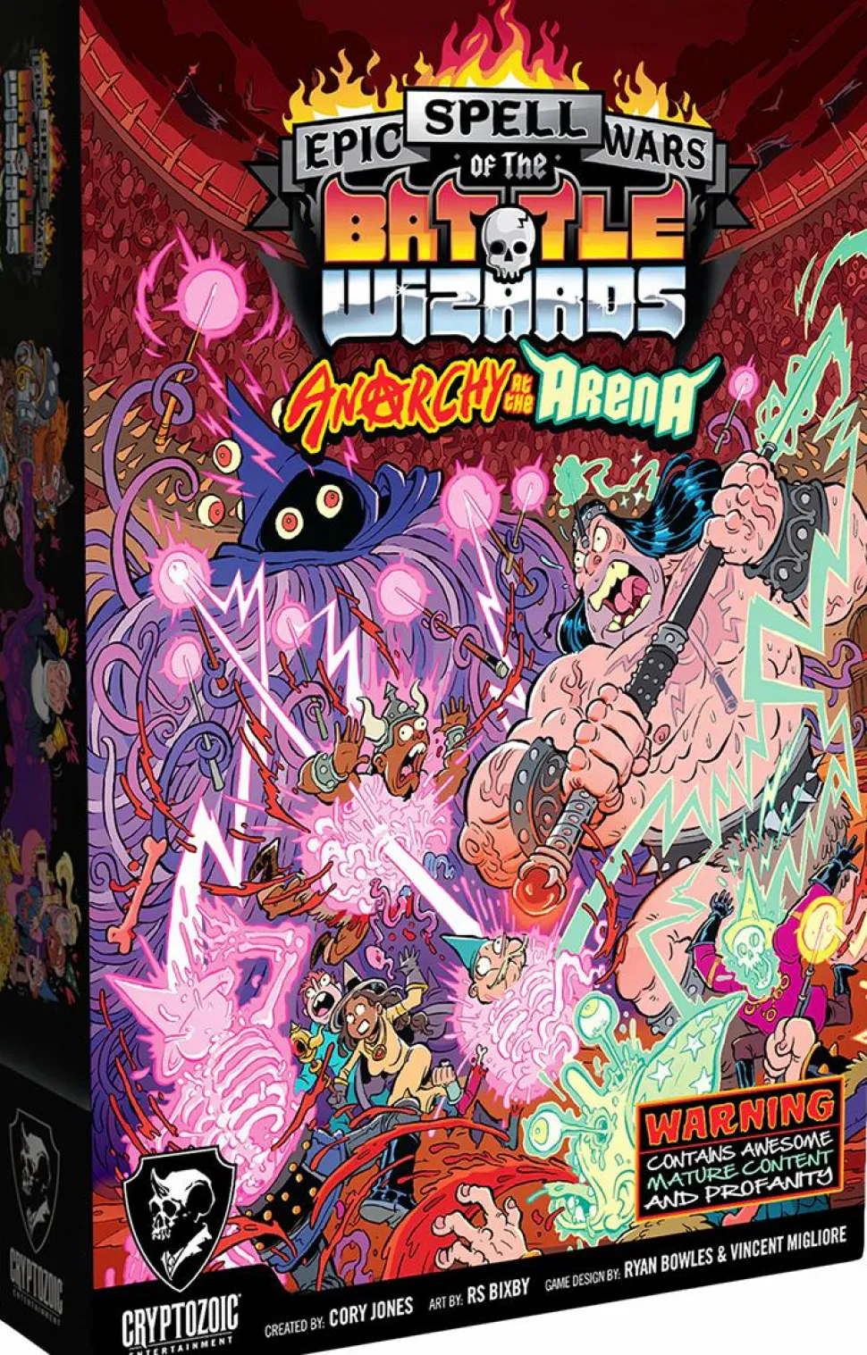 Epic Spell Wars of the Battle Wizards - Anarchy at the Arena Deck-Building Game