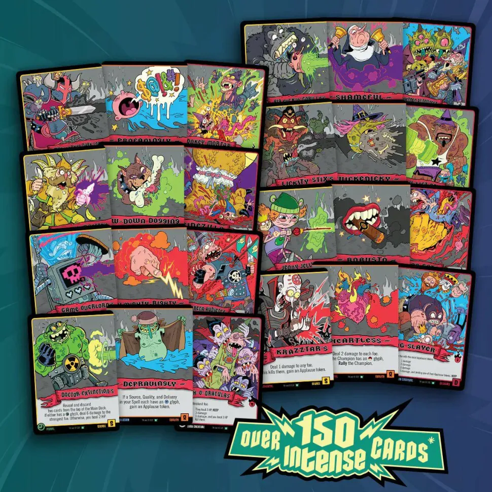 Epic Spell Wars of the Battle Wizards - Anarchy at the Arena Deck-Building Game