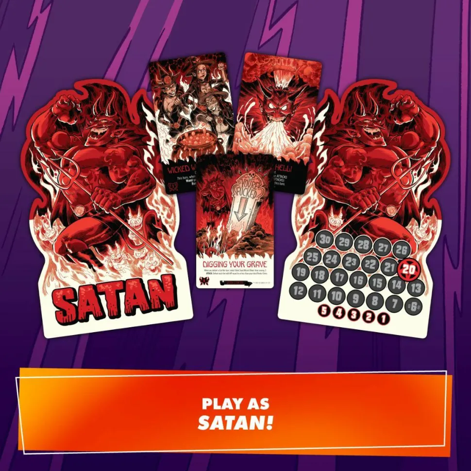 Epic Spell Wars of the Battle Wizards - Anihilageddon 3: Satanic Panic Deck-Building Game