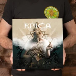 Epica - Omega 2xLP Vinyl Record (Turquoise / Black Marbled Vinyl)