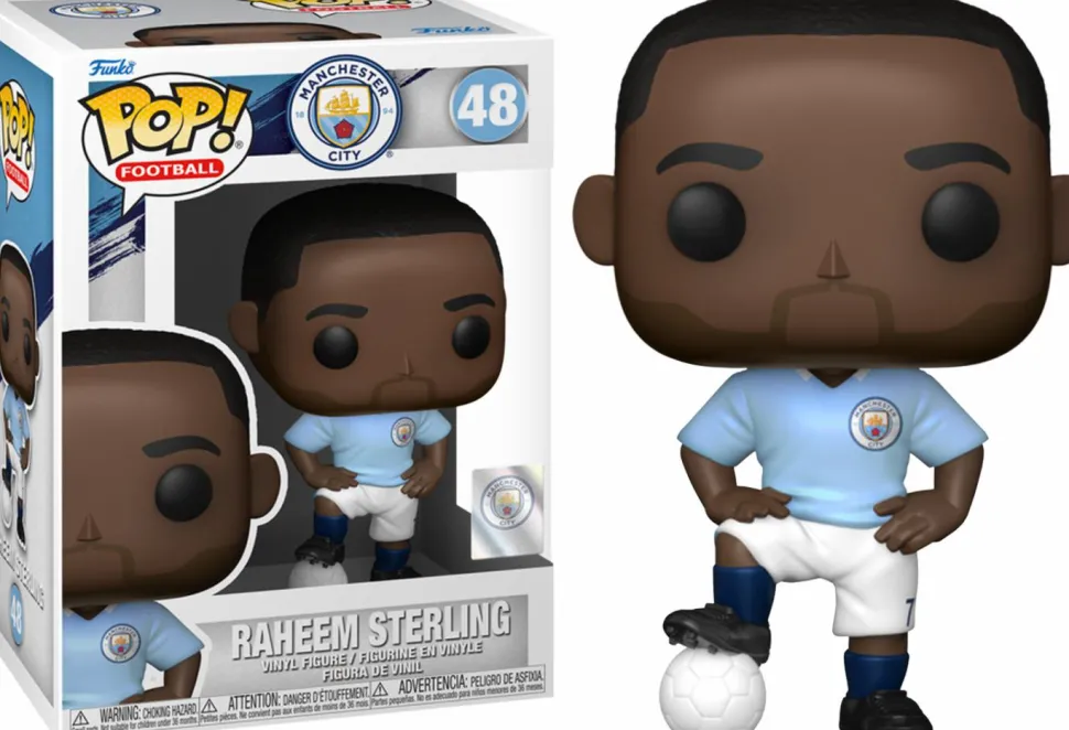 EPL Football (Soccer) - Raheem Sterling Manchester City Pop! Vinyl Figure
