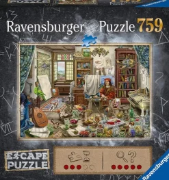 Escape Puzzle - Artist's Studio 759 Piece Jigsaw Puzzle