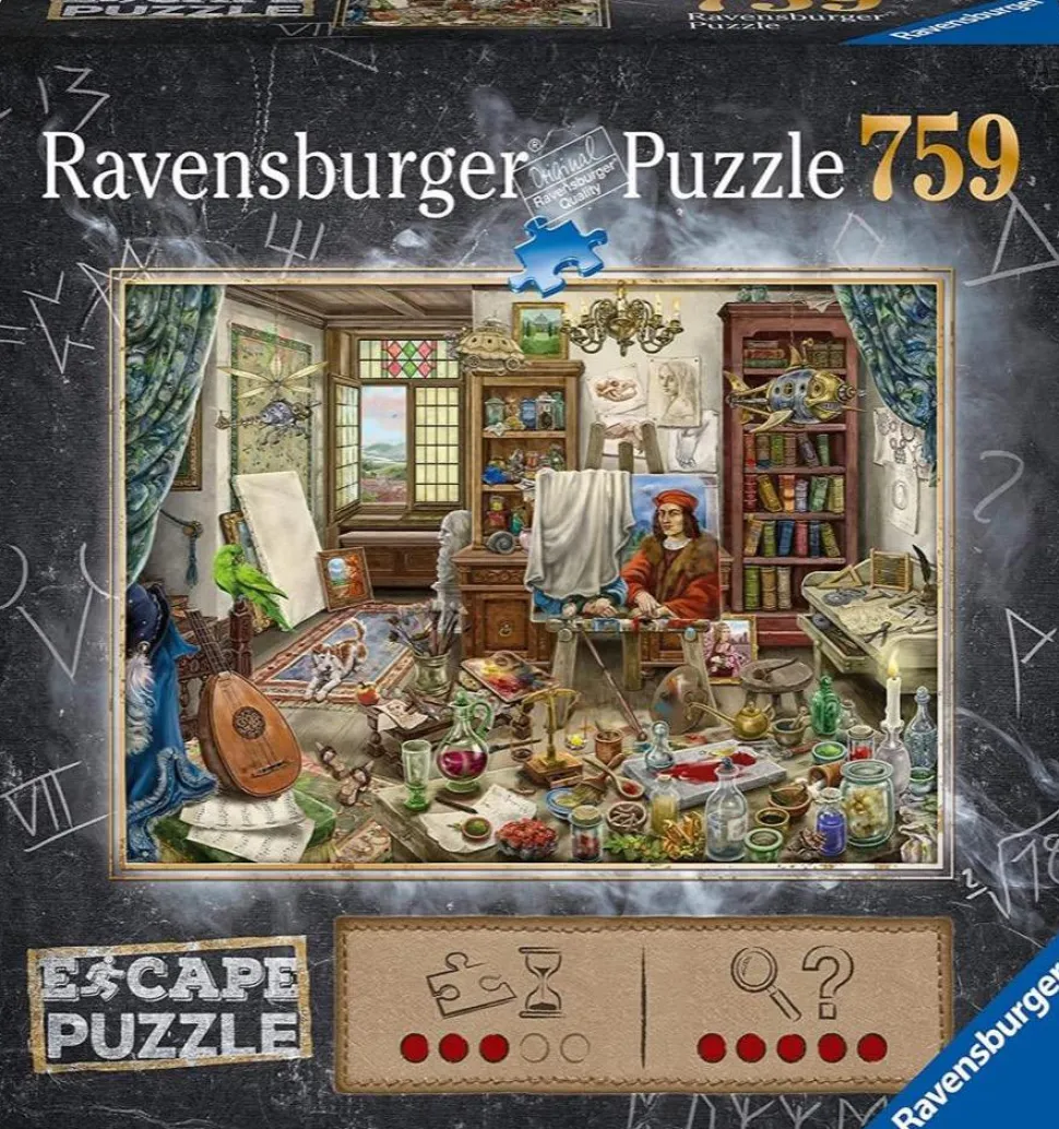 Escape Puzzle - Artist's Studio 759 Piece Jigsaw Puzzle