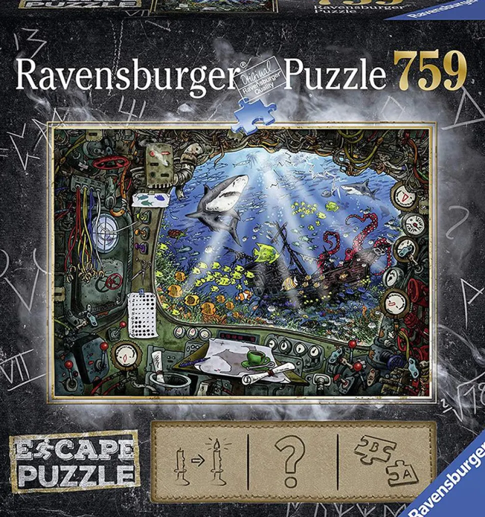 Escape Puzzle - Submarine 759 Piece Jigsaw Puzzle