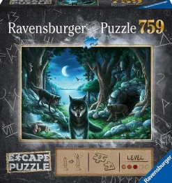 Escape Puzzle - The Curses of the Wolves 759 Piece Jigsaw Puzzle