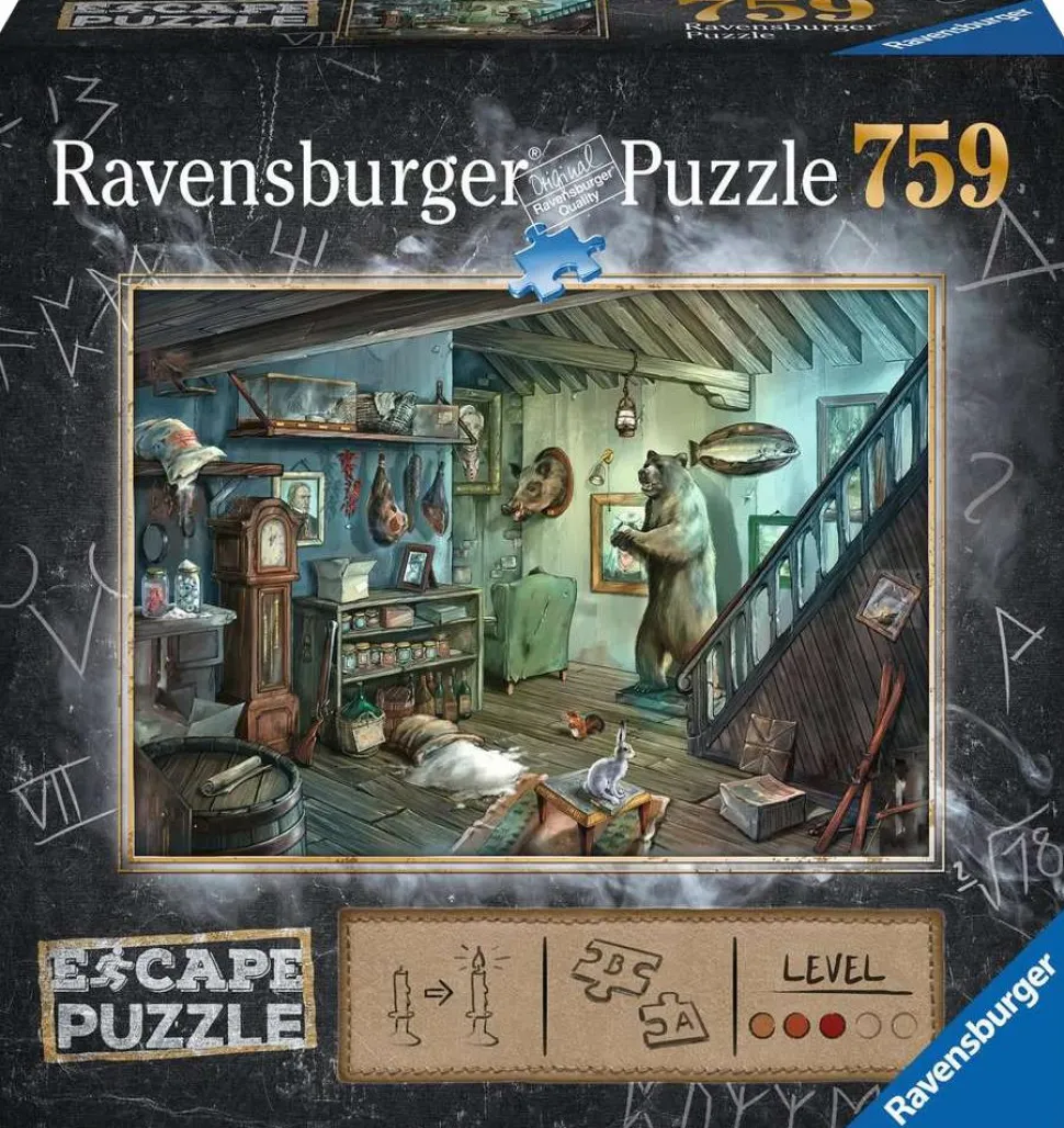 Escape Puzzle - The Forbidden Basement 759 Piece Jigsaw Puzzle