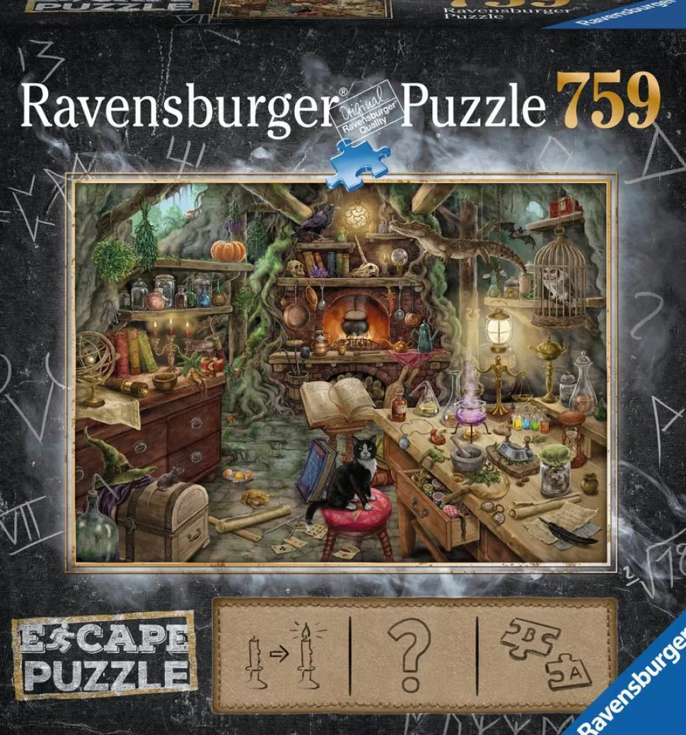 Escape Puzzle - The Witches Kitchen 759 Piece Jigsaw Puzzle