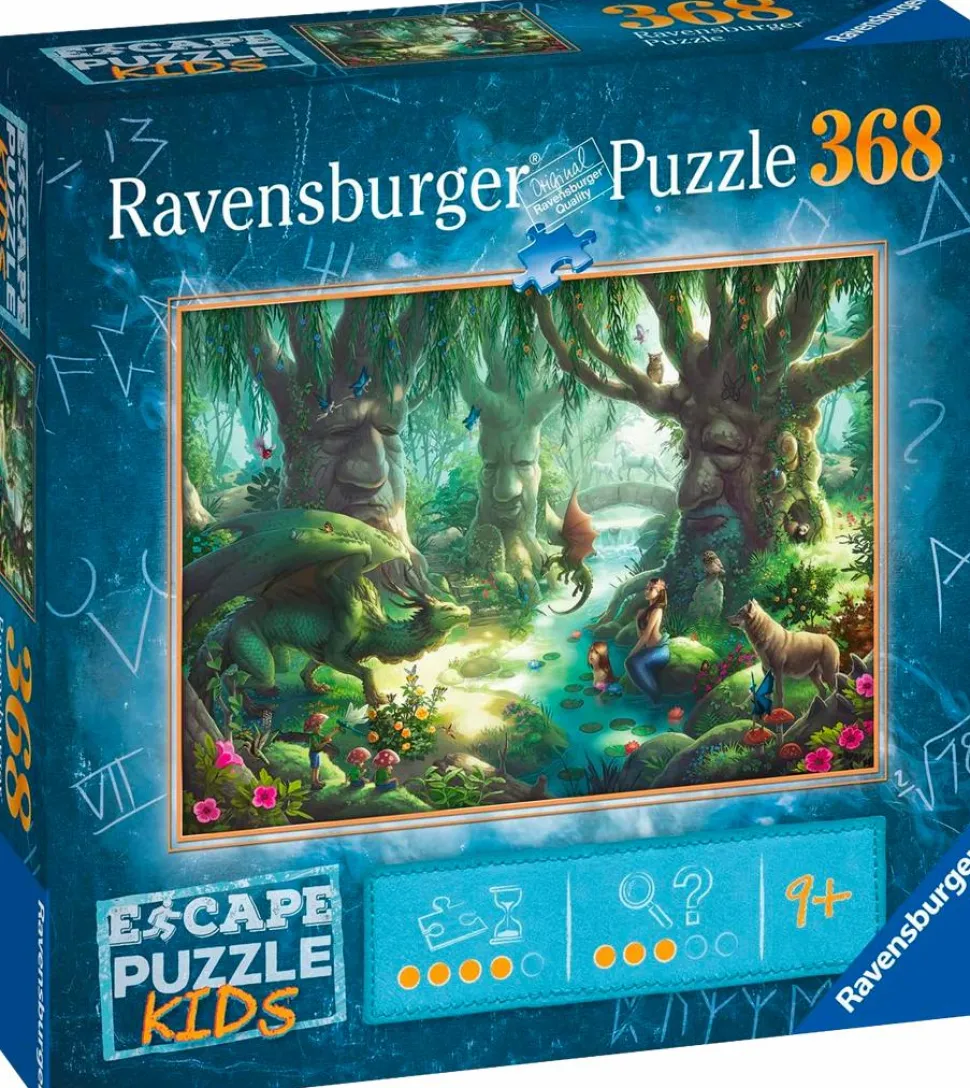 Escape Puzzle: Kids - Whispering Woods Puzzle 368 Piece Jigsaw Puzzle