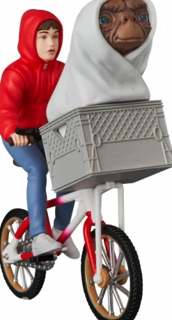 E.T. the Extra-Terrestrial - E.T. & Elliott with Bicycle Ultra Detail Figure UDF Vinyl Figure