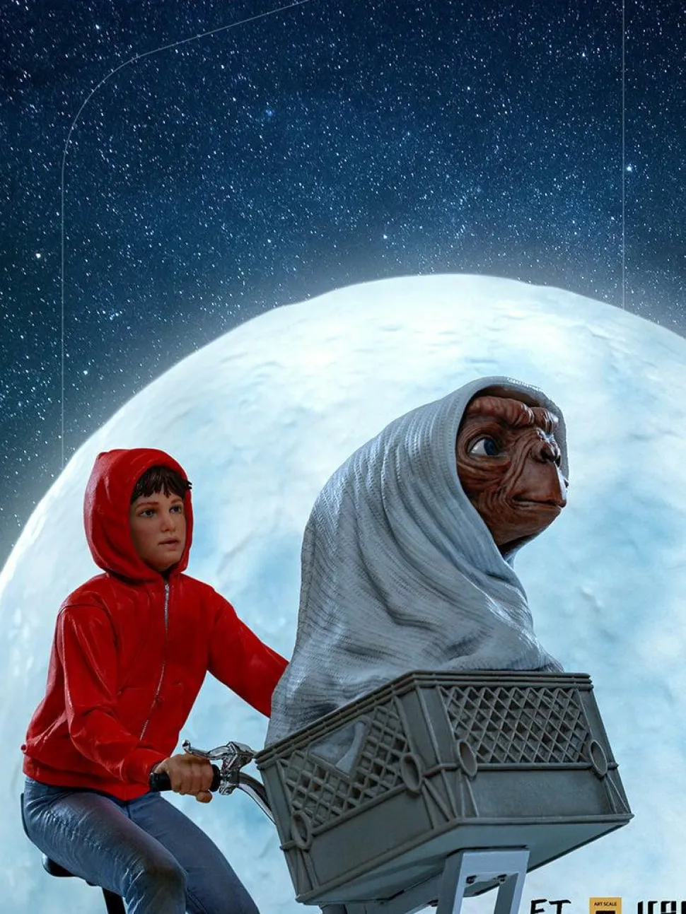 E.T. The Extra-Terrestrial - E.T & Elliott Deluxe 1/10th Scale Statue
