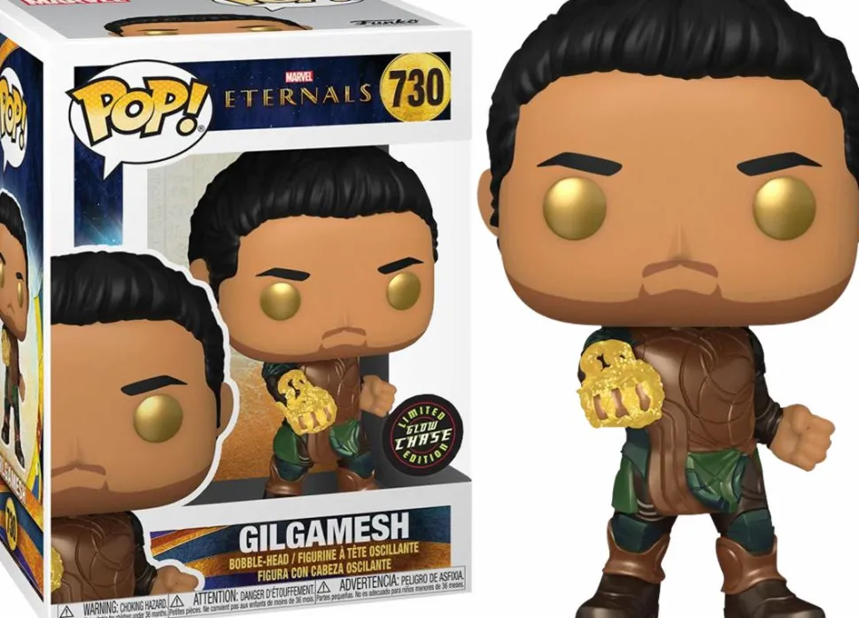 Eternals (2021) - Gilgamesh Pop! Vinyl Figure in Acrylic Pop! Protector (Chase Variant)