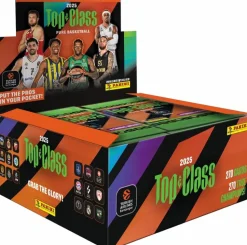 EuroLeague Basketball - 2025 Panini Top Class Basketball Trading Cards Box (Display of 24)