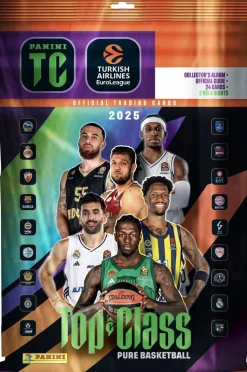 EuroLeague Basketball - 2025 Panini Top Class Basketball Trading Cards Starter Pack