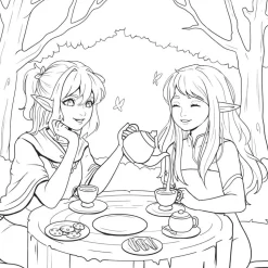 Everyday Magic: A Cozy Fantasy Colouring Book Paperback