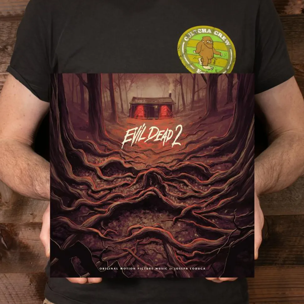 Evil Dead 2 - Original Motion Picture Soundtrack by Joseph LoDuca LP Vinyl Record ("The Woods" Coloured Vinyl)