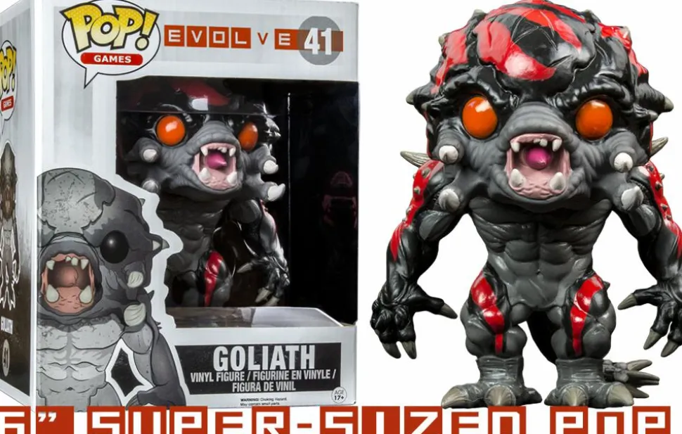 Evolve - Savage Goliath 6" Super Sized Pop! Vinyl Figure