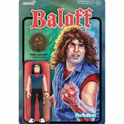 Exodus - Paul Baloff ReAction 3.75” Action Figure