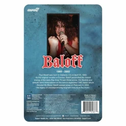 Exodus - Paul Baloff ReAction 3.75” Action Figure