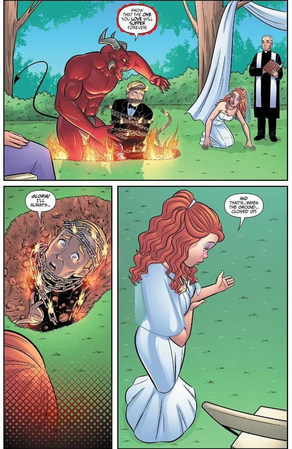 Exorsisters - Volume 01 Damned If You Don’t Trade Paperback Book
