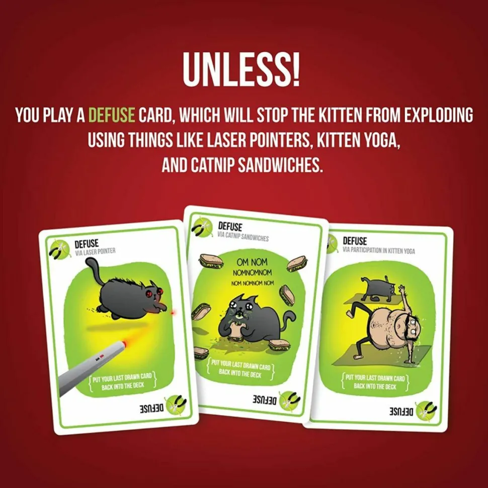Exploding Kittens - Card Game