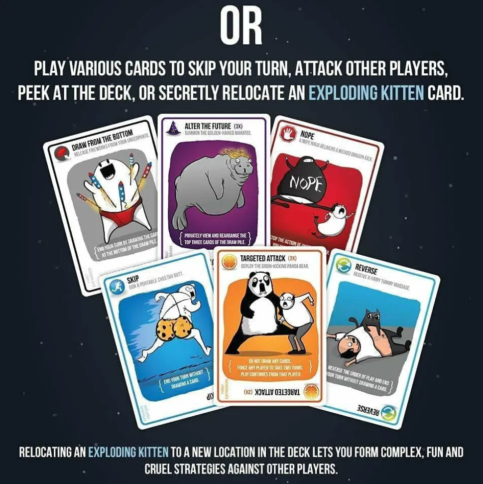 Exploding Kittens - Imploding Kittens Card Game Expansion
