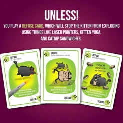 Exploding Kittens - Party Pack Card Game