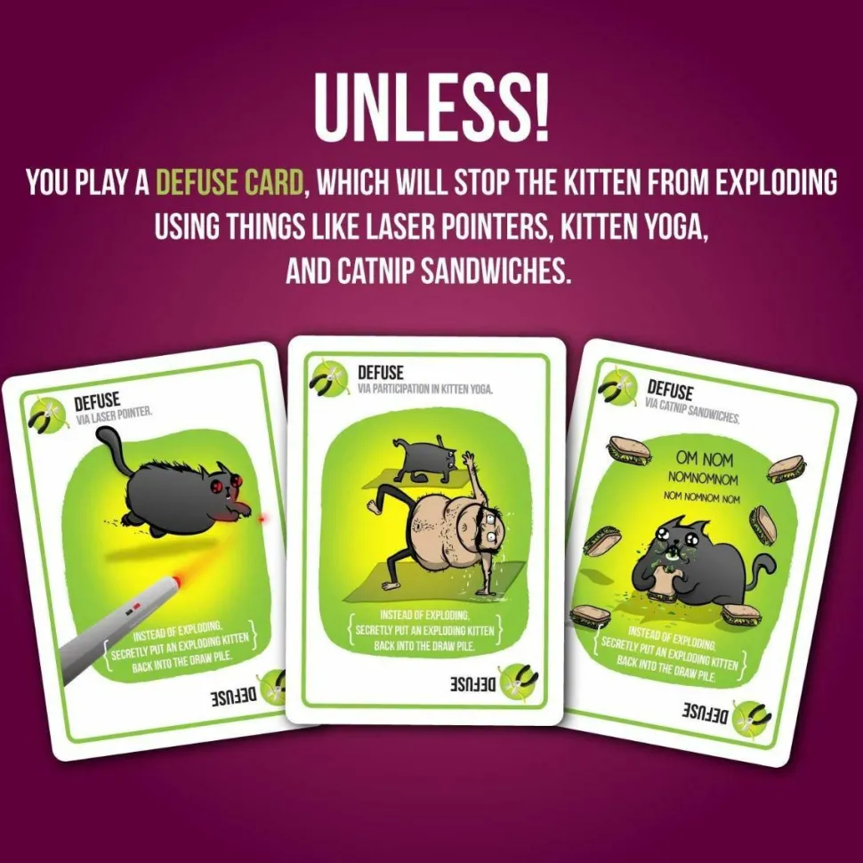Exploding Kittens - Party Pack Card Game