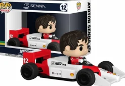 F1: Formula 1 - Ayrton Senna with Race Car Pop! Rides Vinyl Figure