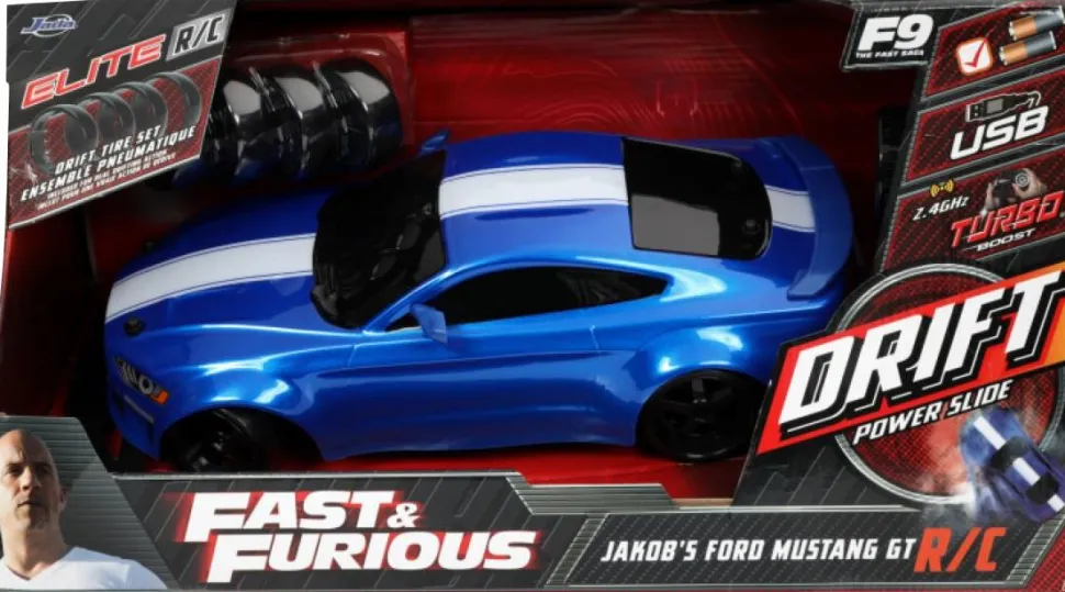 F9: The Fast Saga - Jakob's 2018 Ford Mustang GT Elite 1/10th Scale R/C Remote Control Vehicle Replica