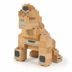 FabBrix - WWF Gorilla Wooden Brick Set