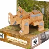 FabBrix - WWF Rhinoceros Wooden Brick Set