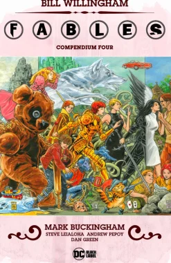 Fables - Compendium Volume 04 DC Black Label Trade Paperback Book