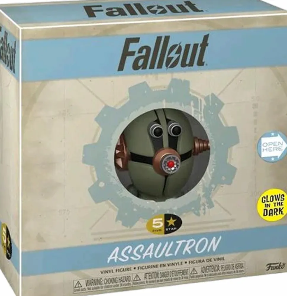 Fallout - Assaultron 5 Star 4" Vinyl Figure