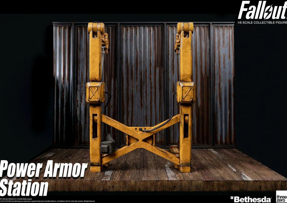 Fallout - Power Armour Station 1/6th Scale Accessory