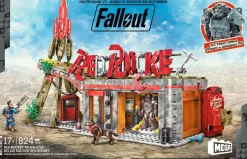 Fallout - Red Rocket Truck Stop MEGA Building Block Construction Set (824 Pieces)